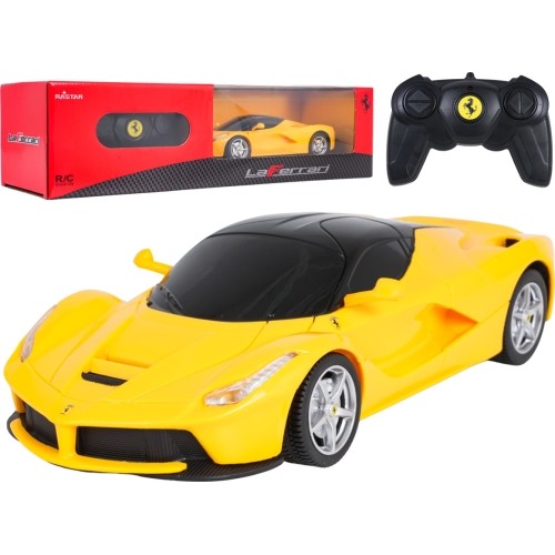 Samochód zdalnie sterowany 1:24 Ferrari LaFerrari żółty RASTAR