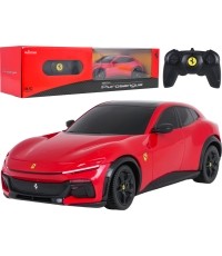 Samochód zdalnie sterowany RASTAR Ferrari Purosangue 1:24, czerwony
