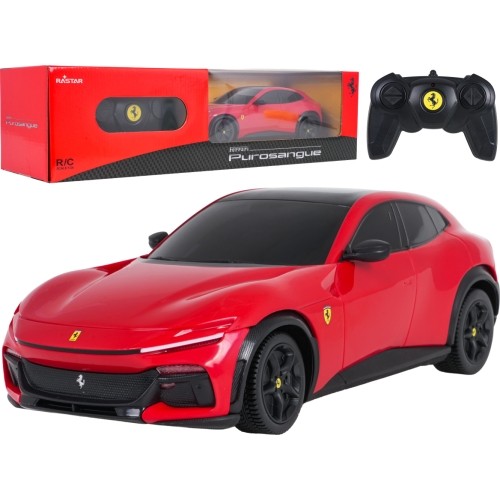 Samochód zdalnie sterowany RASTAR Ferrari Purosangue 1:24, czerwony