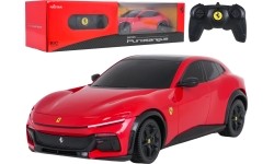 Samochód zdalnie sterowany RASTAR Ferrari Purosangue 1:24, czerwony