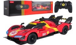 Samochód zdalnie sterowany 1:24 Ferrari 499P, czerwony, RASTAR