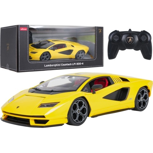 Samochód zdalnie sterowany 1:16 Lamborghini Countach LPI 800-4, żółty RASTAR