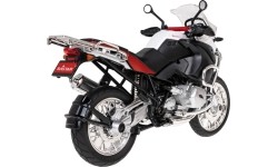Metalowy motocykl BMW R1200GS 1:9 RASTAR, biały