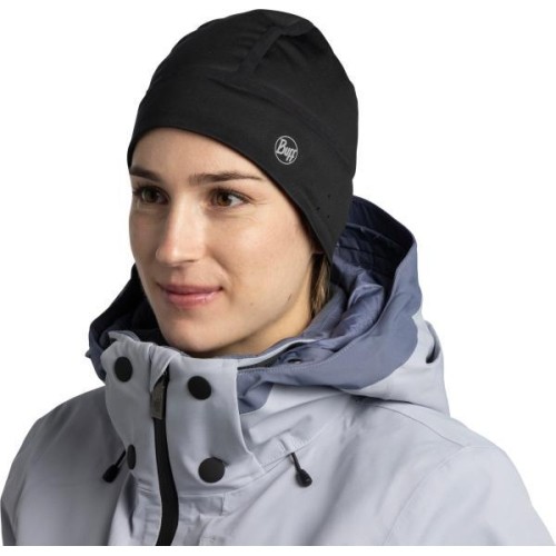 Wiatroszczelna czapka beanie, czarna, S/M - 999