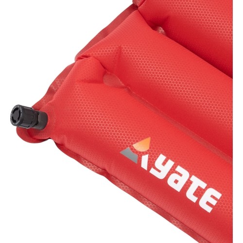 Mata dmuchana Yate Buřtovka 7.0, 6 komór, czerwono-szara