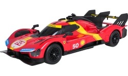 Samochód zdalnie sterowany 1:24 Ferrari 499P, czerwony, RASTAR