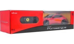 Samochód zdalnie sterowany RASTAR Ferrari Purosangue 1:24, czerwony