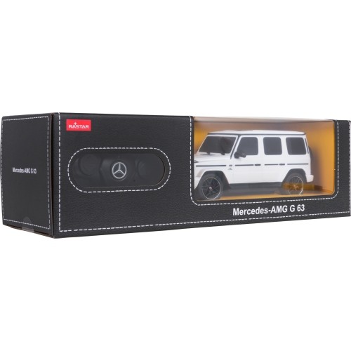 Samochód zdalnie sterowany 1:24 Mercedes AMG G63 biały RASTAR