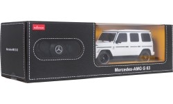 Samochód zdalnie sterowany 1:24 Mercedes AMG G63 biały RASTAR