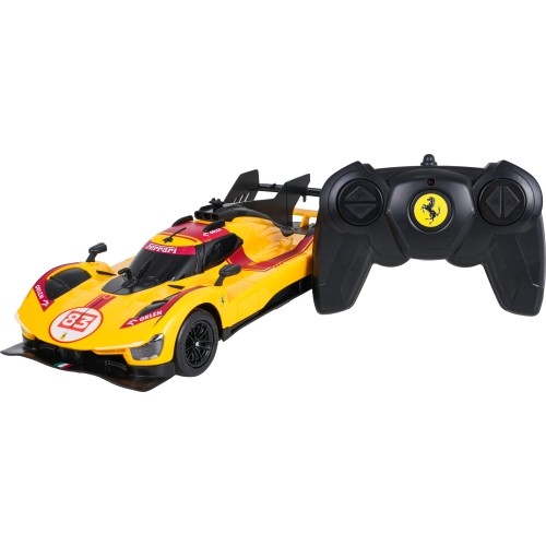 Samochód zdalnie sterowany 1:24 Ferrari 499P-N83 żółty RASTAR