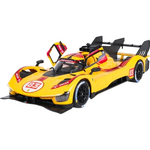 R/C car 1:14 Ferrari 499P Yellow RASTAR