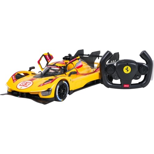 R/C car 1:14 Ferrari 499P Yellow RASTAR