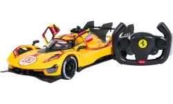 R/C car 1:14 Ferrari 499P Yellow RASTAR