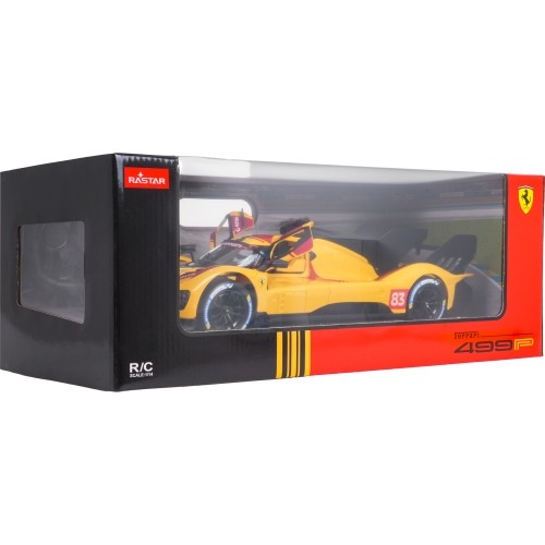 R/C car 1:14 Ferrari 499P Yellow RASTAR