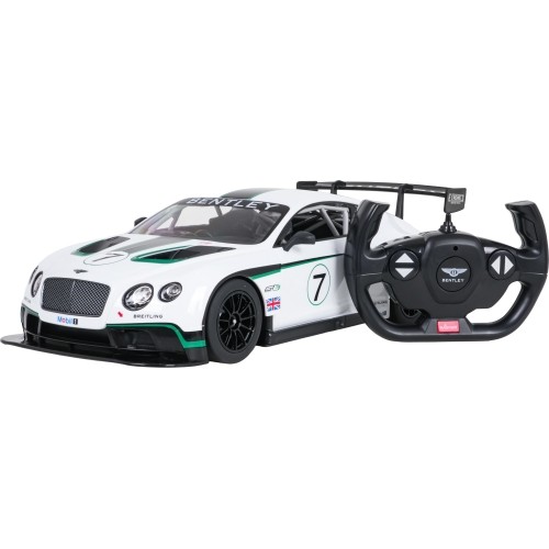 R/C Car 1:14 Bentley Continental GT3 White RASTAR