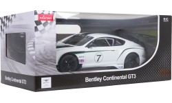 R/C Car 1:14 Bentley Continental GT3 White RASTAR