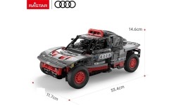 Car Blocks 1:14 Audi RS Q e-tron Gray RASTAR