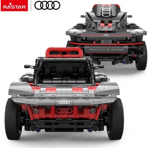 Car Blocks 1:14 Audi RS Q e-tron Gray RASTAR