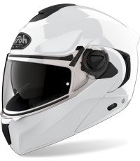 Kask motocyklowy szczękowy AIROH SPECKTRE Color P/J błyszczący biały