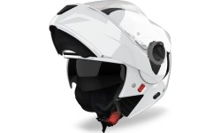 Kask motocyklowy szczękowy AIROH SPECKTRE Color P/J błyszczący biały