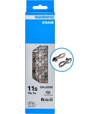 Grandinė Shimano CN-LG500 // 10/11 pav., QuickLink, 116 narelių, E-MTB