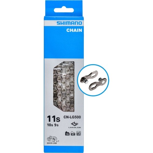 Łańcuch Shimano CN-LG500 // 10/11 rz., QuickLink, 116 ogniw, E-MTB