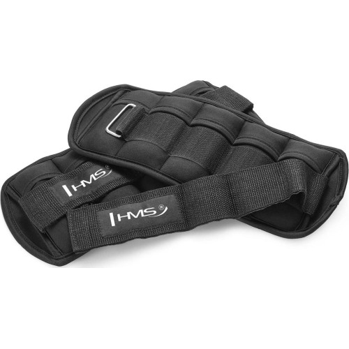 Regulowane obciążniki na kostki i nadgarstki ONK HMS - 1 kg - ONK ADJUSTABLE ANKLE AND WRIST WEIGHTS HMS