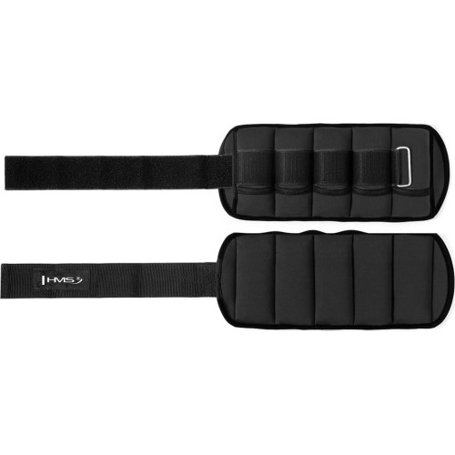 Regulowane obciążniki na kostki i nadgarstki ONK HMS - 1 kg - ONK ADJUSTABLE ANKLE AND WRIST WEIGHTS HMS