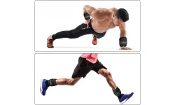 Regulowane obciążniki na kostki i nadgarstki ONK HMS - 1 kg - ONK ADJUSTABLE ANKLE AND WRIST WEIGHTS HMS