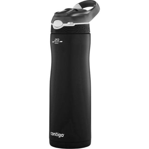 Butelka na wodę Contigo Ashland Chill Matte Black CON2136778, 590 ml
