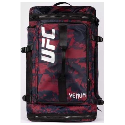 Torba sportowa UFC Zenith by Venum Fight Week, granatowo-bordowo-srebrna