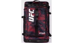 Torba sportowa UFC Zenith by Venum Fight Week, granatowo-bordowo-srebrna