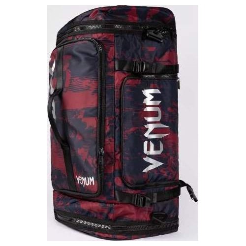 Torba sportowa UFC Zenith by Venum Fight Week, granatowo-bordowo-srebrna