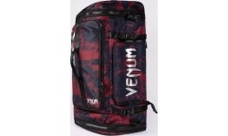 Torba sportowa UFC Zenith by Venum Fight Week, granatowo-bordowo-srebrna