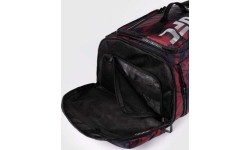 Torba sportowa UFC Zenith by Venum Fight Week, granatowo-bordowo-srebrna