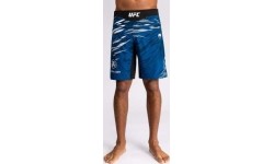 Męskie spodenki do walki UFC Fusion by Venum Authentic Fight Night - Long Fit - Niebieskie