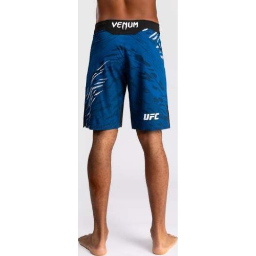 Męskie spodenki do walki UFC Fusion by Venum Authentic Fight Night - Long Fit - Niebieskie