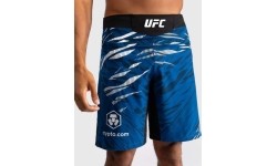 Męskie spodenki do walki UFC Fusion by Venum Authentic Fight Night - Long Fit - Niebieskie