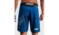 Męskie spodenki do walki UFC Fusion by Venum Authentic Fight Night - Long Fit - Niebieskie