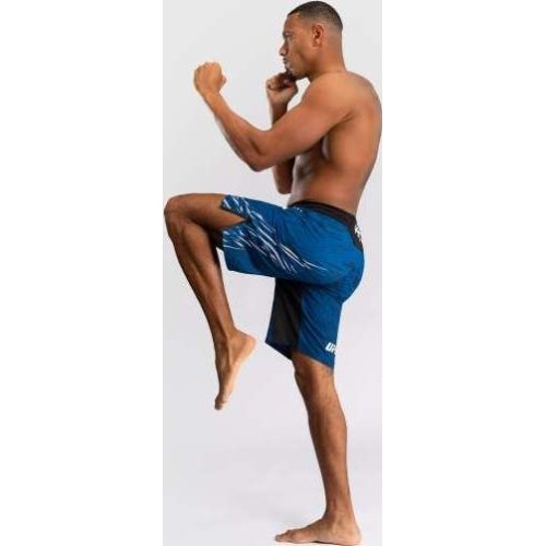 Męskie spodenki do walki UFC Fusion by Venum Authentic Fight Night - Long Fit - Niebieskie