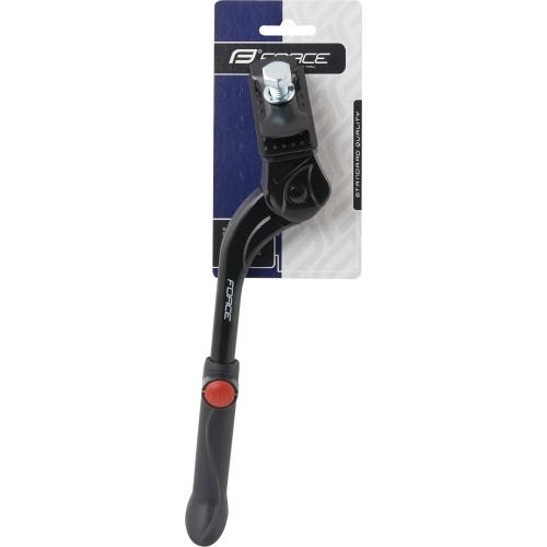 Atraminė kojelė FORCE KID 16-20" tvirtinama centre, reguliuojama (aliuminė, juoda)
