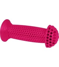 Chwyty kierownicy FORCE dziecięce 100mm (gumowe, różowe)