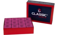 Cue Chalk, Classic, Red, 12 pc. Pack