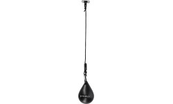 Zestaw hula hop HHW11, czarny, z obciążeniem i pasem na talię BR163 Plus Size HMS
