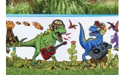 Basen dziecięcy Bestway Dinosaurs Expansion 3+, 244x46 cm