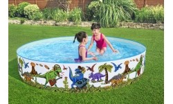 Basen dziecięcy Bestway Dinosaurs Expansion 3+, 244x46 cm