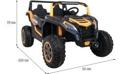 Buggy ATV Racing 4x4 Gold