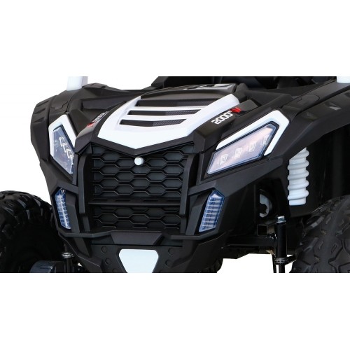 Pojazd Buggy ATV Racing 4x4 Biały