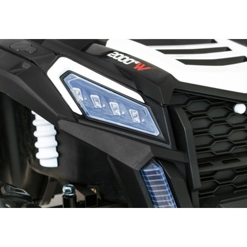 Pojazd Buggy ATV Racing 4x4 Biały