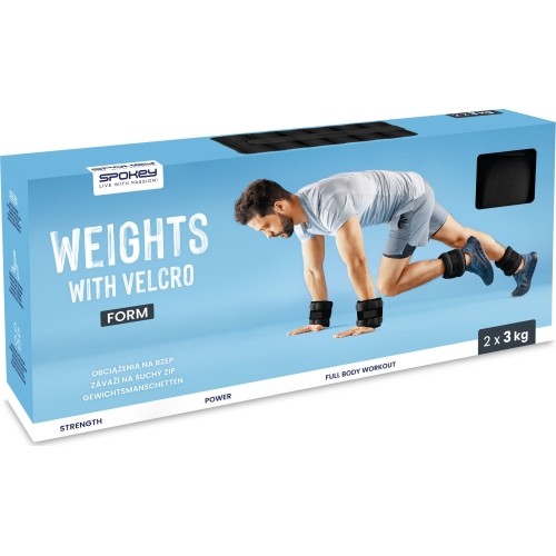Obciążniki na rzepy Spokey FORM 3 kg
